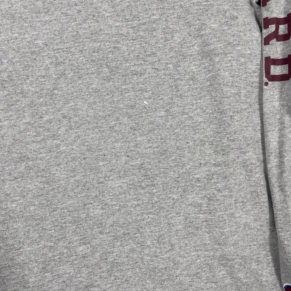 Harvard University Champion Long Sleeve T-Shirt Mens Large Grey Graphic Preppy - Picture 7 of 7